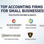Accounting firms comparison table for small businesses