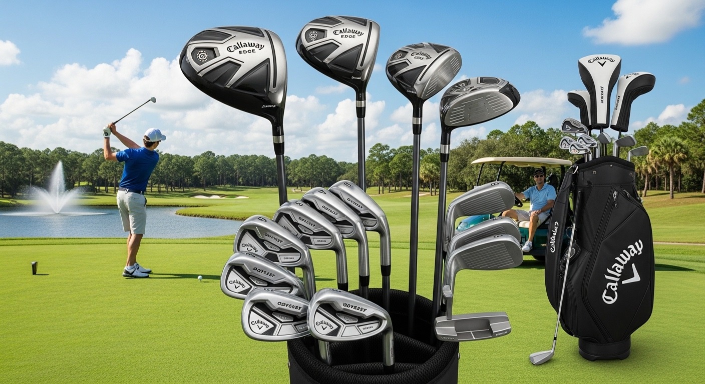 Costco Callaway Edge golf set full club lineup
