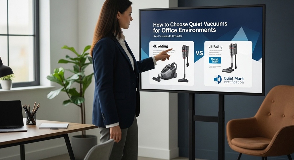 What is considered a low noise vacuum cleaner