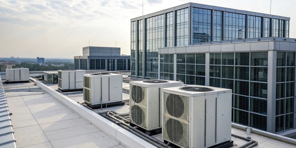 How to implement efficient HVAC solutions for modern commercial buildings. Learn about smart controls, VRF systems, and energy-saving tips to lower utility costs.