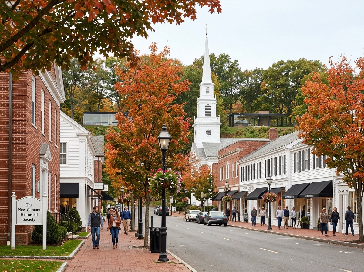 Explore the timeless charm of New Canaan, CT! From historic architecture to top local spots, discover everything this classic New England town has to offer.